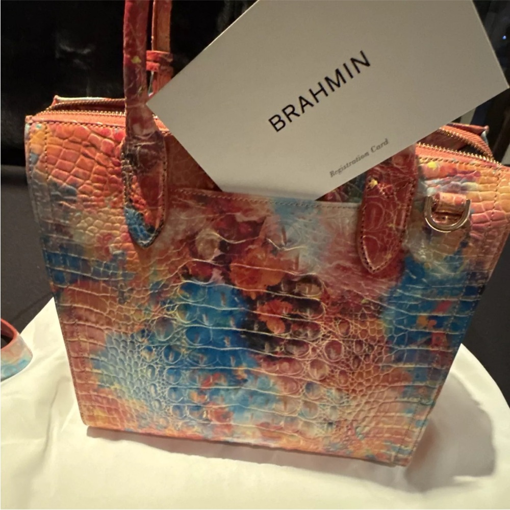 Brahmin Bag Caroline Calica Melbourne New! - Picture 12 of 14